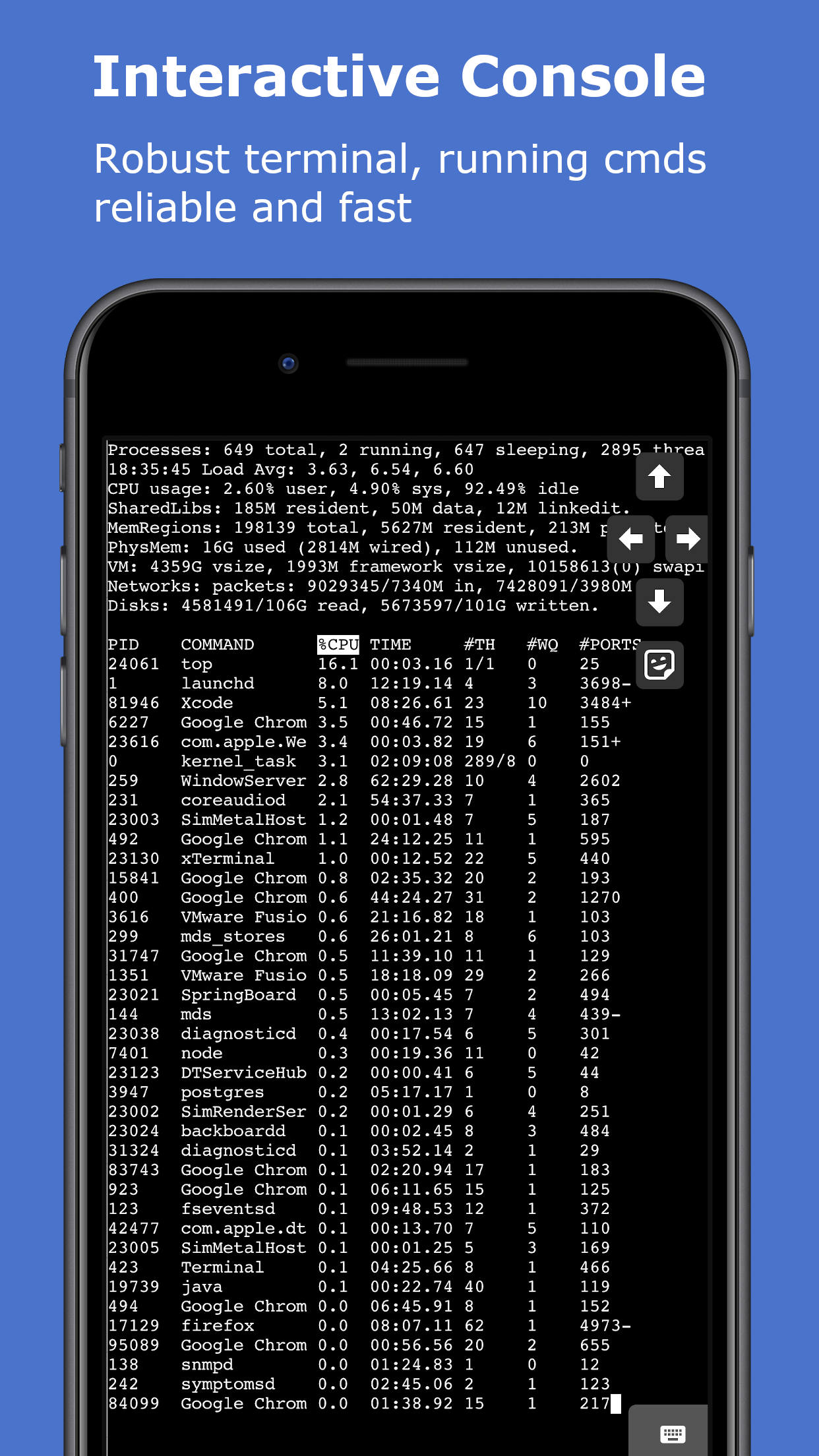 xTerminal - SSH Terminal Shell screenshot 4