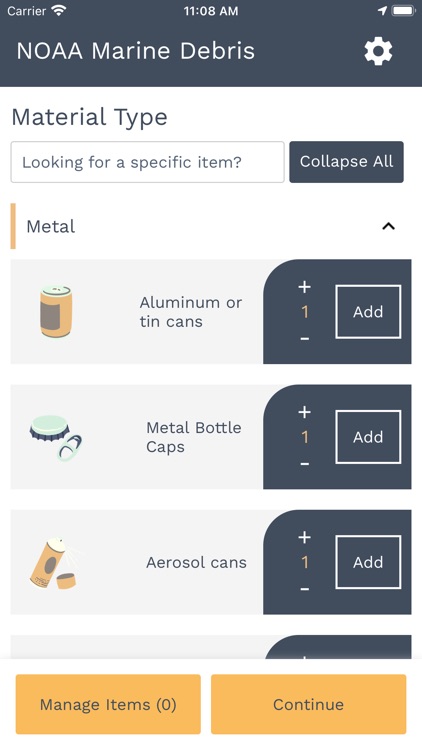 Marine Debris Tracker