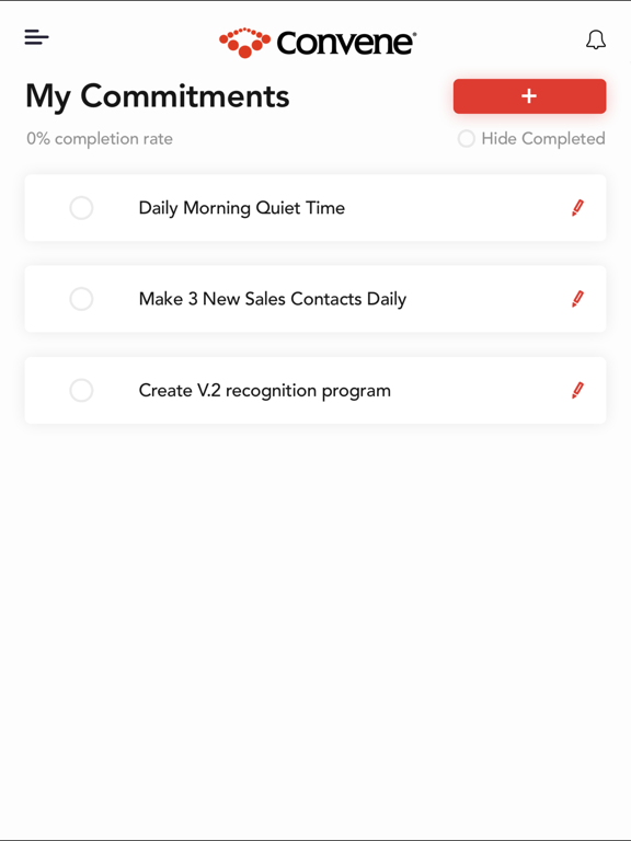 Convene Now iPad screenshot 2 - Business app