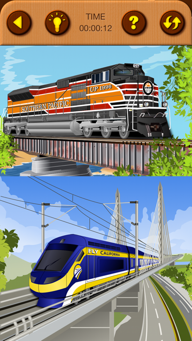 Train Jigsaw Puzzles for Kids Screenshot