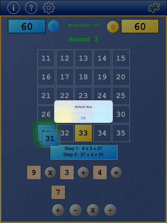 Tri This Math iPad screenshot