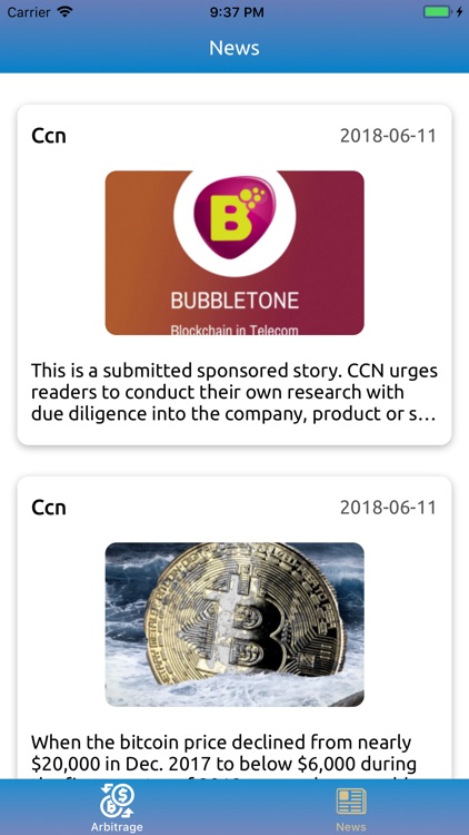 Crypto Arbitrage Informer screenshot-3