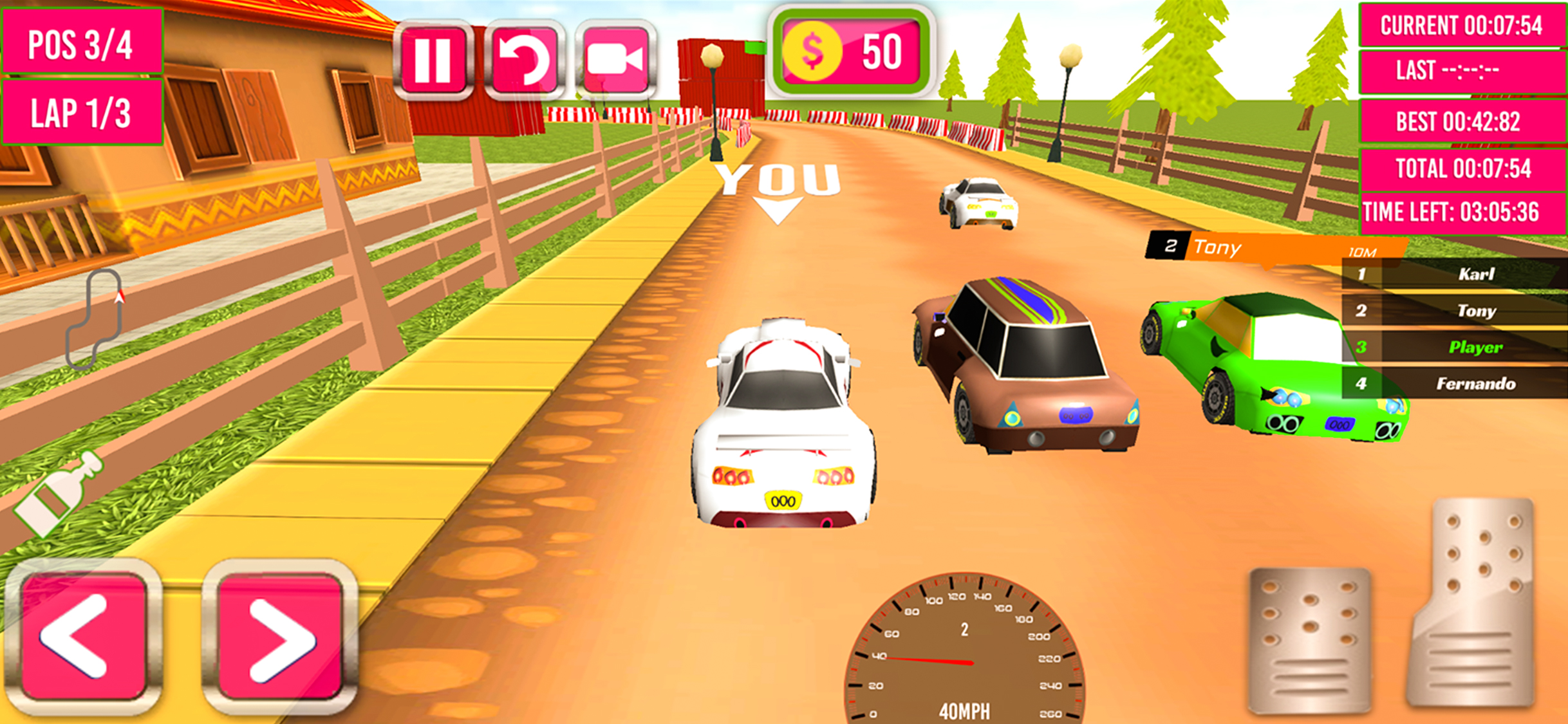 Kids Rally Cars 3D screenshot 5