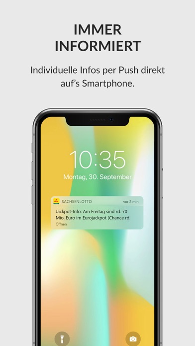 Sachsenlotto Screenshot