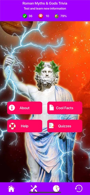 Roman Myths & Gods Trivia(圖1)-速報App