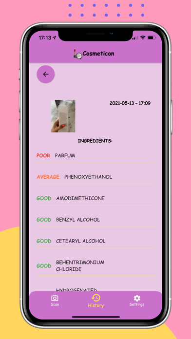 Cosmetic Scanner - Cosmeticon Screenshot
