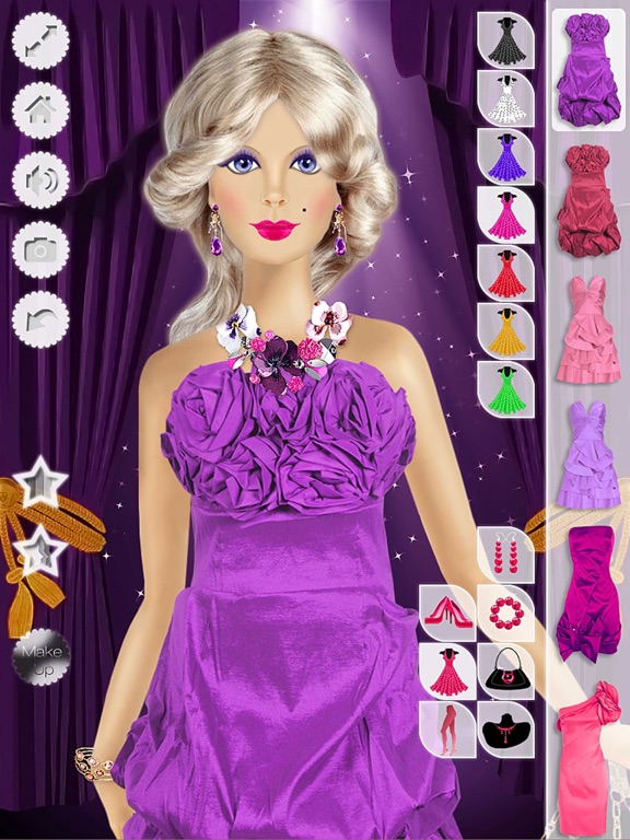 Makeup Hairstyle Princess app screenshot