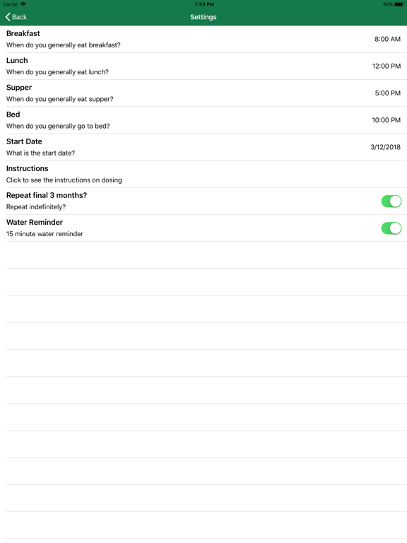Screenshot #5 pour Nutramedix - Cowden Program
