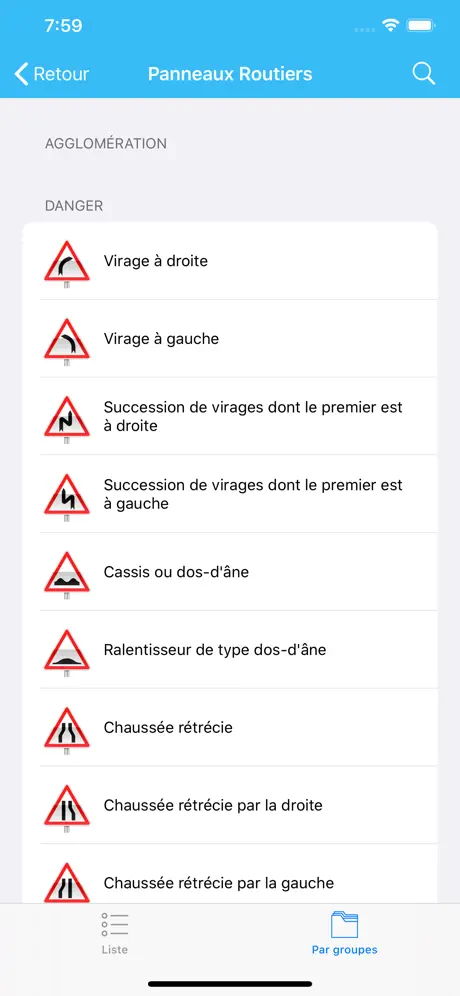 Signalisation Routière – Quiz