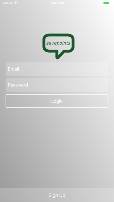 Savepoints screenshot
