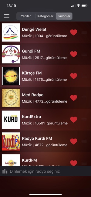 Kürtçe Radyo - Radyoyê Kurdî on the App Store