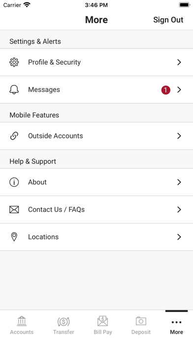 How to cancel & delete Sandy Spring Bank from iphone & ipad 2