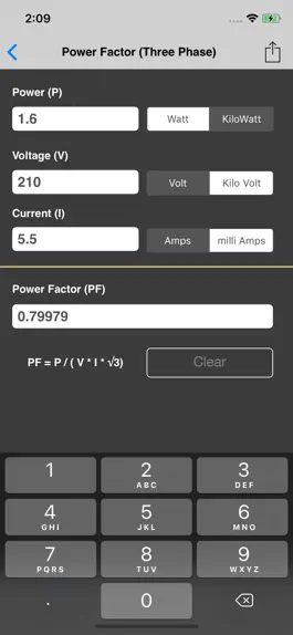 Game screenshot Electrical Calculator lite apk