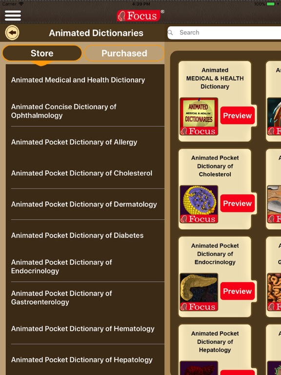 Screenshot #5 pour Animated Medical Dictionaries