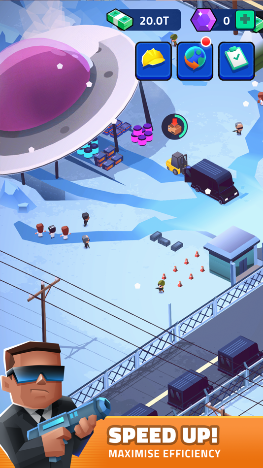 #3. Idle Area 51 (iOS) 由: PlaySide