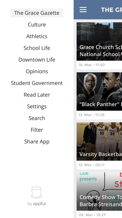 The Grace Gazette Screenshot