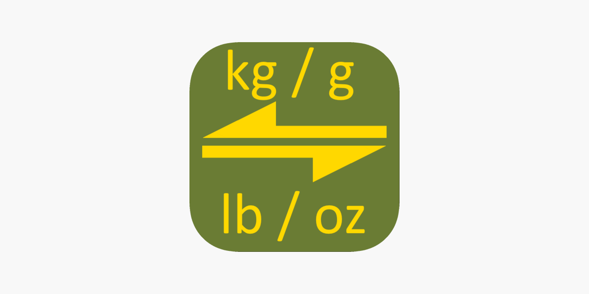 kg to lb weight converter on the App Store