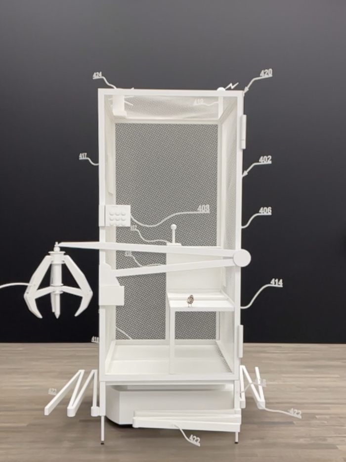 Simon Denny Cage AR K20 K21