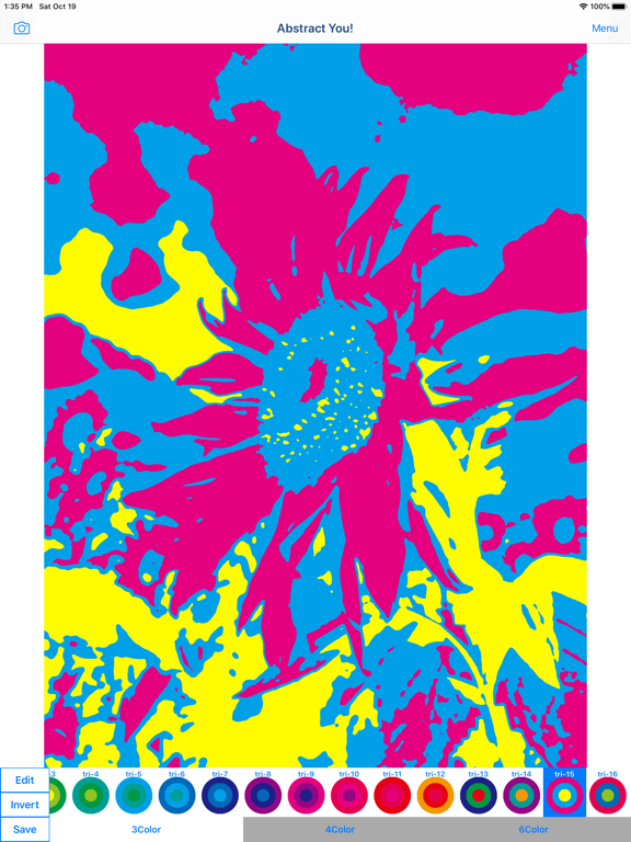 Abstract You - Pop Art Effects iPad screenshot
