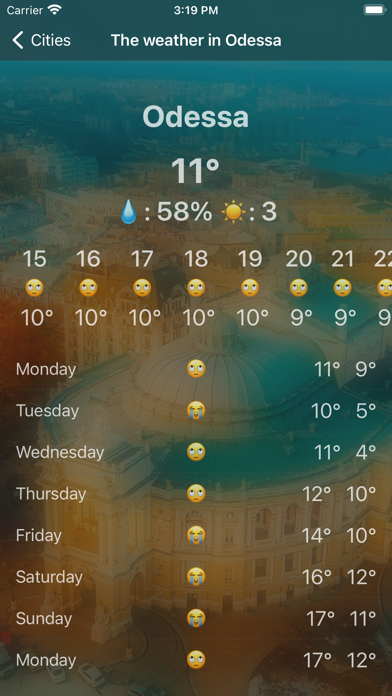Weather UA Screenshot