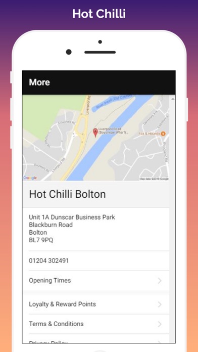 How to cancel & delete Hot Chilli Restaurant Bolton from iphone & ipad 3