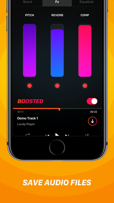 Volume Bass Booster-Equalizer+ Screenshot