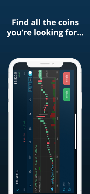 ‎HODL Real-Time Crypto Tracker Screenshot