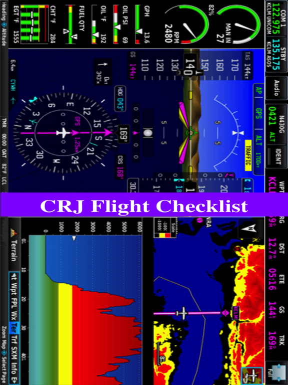 Screenshot #4 pour CRJ Flight Checklist