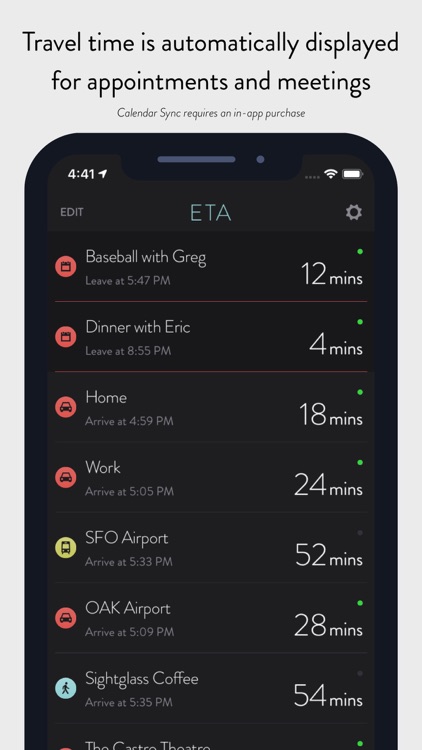 ETA - GPS & maps driving times screenshot-7