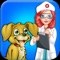 Fluffy Pets Vet Doctor Care is virtual puppy pets care clinic doctor games for families