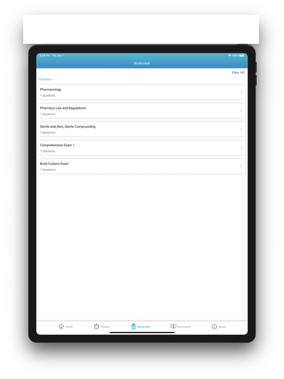 PTCE WITH TOP 300 DRUGS Q&A iPad screenshot 2 - Education app