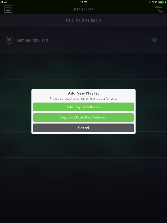 IPTV Television - M3U List iPad screenshot 6 - Photo & Video app