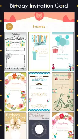 Game screenshot Birthday Invitation Cards HD hack