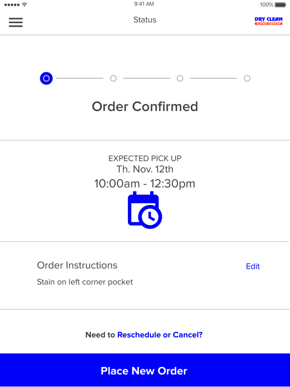 App screenshot