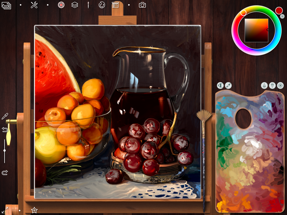 #8. Realistic Paint Studio (iOS) 由: Aleksandr Komarov