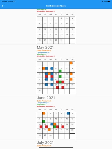Simple Calendar Trackerのおすすめ画像3
