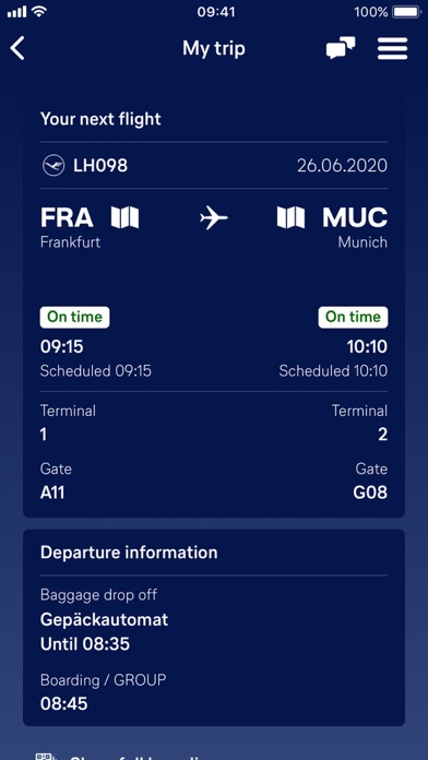 How to cancel & delete Lufthansa from iphone & ipad 2