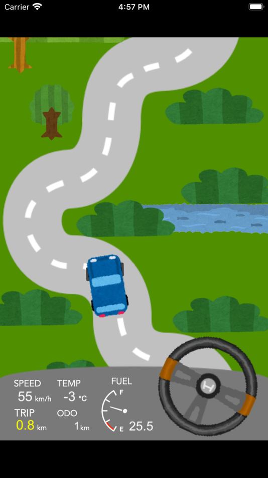#1. Happy Drive (iOS) 由: Kazuo Hirata