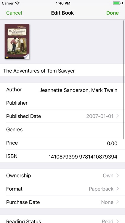 BookTree: bookshelf & note screenshot-5