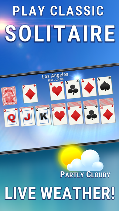 My Daily Solitaire And Weather screenshot 2