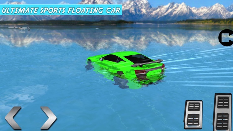 Floating Water Car Driving