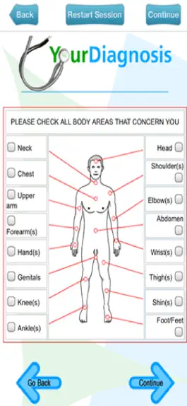 Game screenshot YourDiagnosis apk