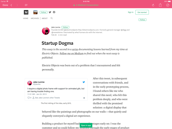 Eddy for Twitter iPad screenshot 9 - Social Networking app