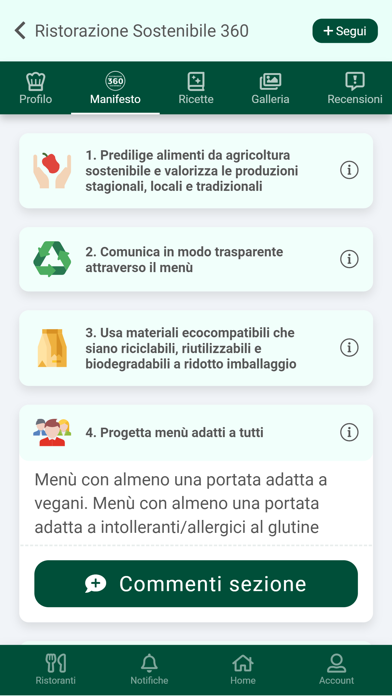 Ristorazione Sostenibile 360 Screenshot