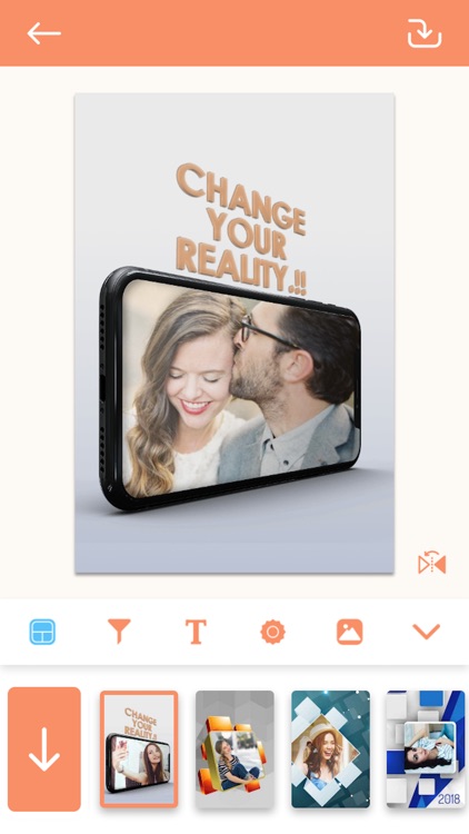 3D Love Photo Frames - Amazing screenshot-3