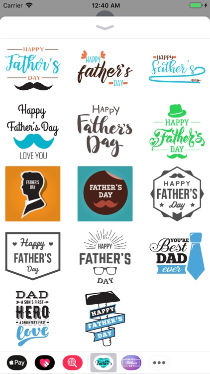 Father's Day Sticker Pack App