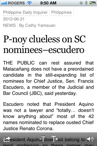 InquirerPlus - náhled