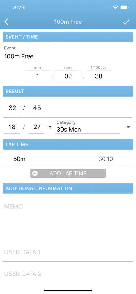 Swim Note
