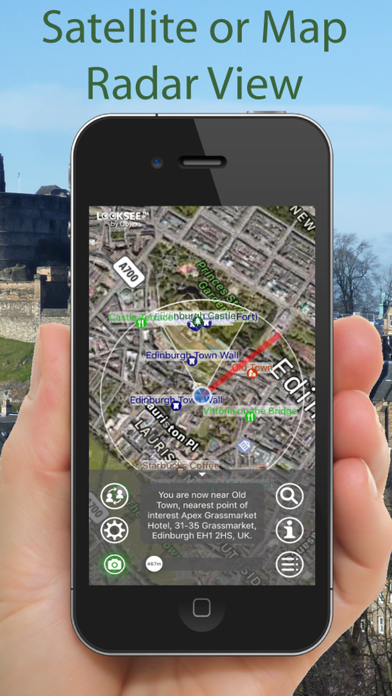 Edinburgh Looksee AR Screenshot