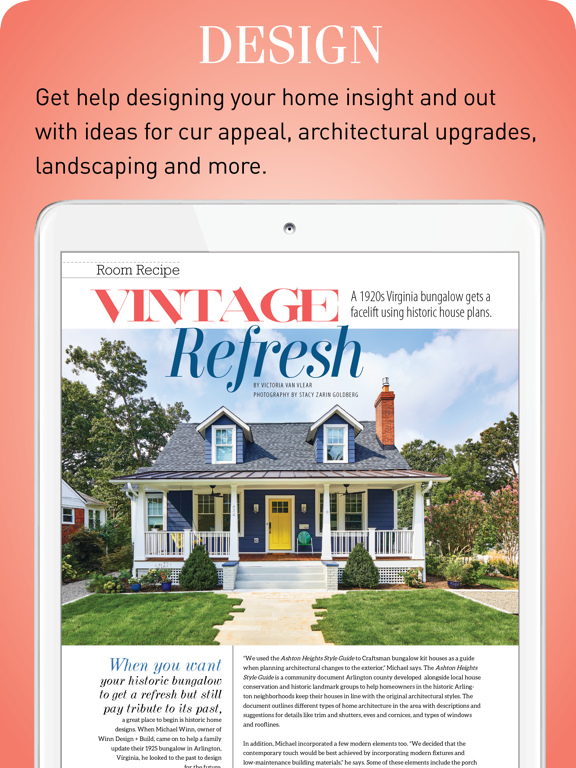 Cottages & Bungalows iPad screenshot 4 - Lifestyle app